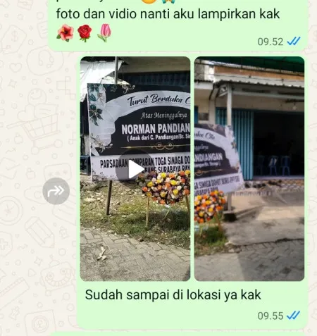 Pengiriman Karangan Bunga Kalensari Compreng